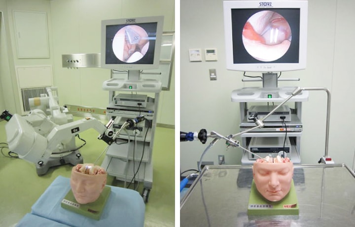 写真：カールストルツ製脳内視鏡